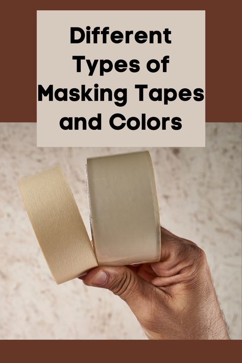 Masking tape is a versatile tool that has many uses in both professional and DIY settings. From taping off areas while painting to creating temporary labels, masking tape can make your life easier. This guide will show you the different types of masking tape and how to use them for your next project. House Painting Tips, Paint Tips, What To Use, The Painter, Electrical Tape, Packing Tape, Painters Tape, Crepe Paper, Duct Tape