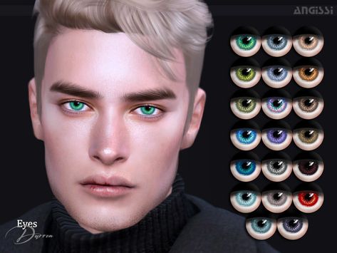 Sims 4 Red Eyes, Sims 4 Cc Red Eyes, Ts4 Makeup, Sims4 Mod, Sims 4 Cc Eyes, Jelly Lipstick, Sims Clothes, Makeup Cc, Sims 4 Cc Shoes