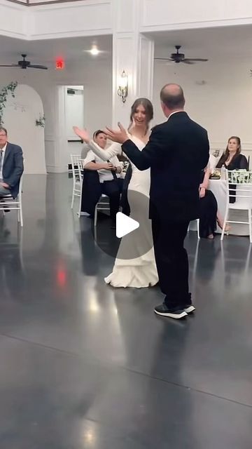 Forever and Always Boutique on Instagram: "Katie and her Dad make their Father/Daughter dance so much fun!

via @kaitie_byrd /tt
#foreverandalwaysweddings #wedding
#fatherofthebride #bride
#fatherdaughterdance #somuchfun #happinessiscontagious #Love" Dance With My Father, Bride And Father, Forever And Always, Father Daughter Dance, Father Daughter, Father Of The Bride, Wedding Ideas, Boutique, On Instagram