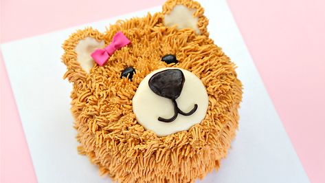 Teddy Bear Birthday Cake, Teddy Cakes, Teddy Bear Cake, Cake Style, Teddy Bear Party, Teddy Bear Birthday, Teddy Bear Cakes, Bear Birthday Party, Bear Cake