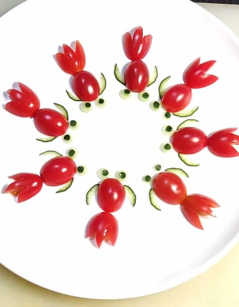 Cherry tomatoes🍒 and Cucumber🥒 Plate🍽️ Decoration #creative #ideas #fruitcarving #carving #fruitart #art #fruits #fruitcarvings #fruit #foodart #watermeloncarving #thaicarving #carvingart #fruitlover #garnishtumpeng #chef #foodcarving #garnish #carvingknife #fruitplatter #fruitoftheday #soapcarving #decoration #fruitsalad #food #indonesiafruitcarving #fruitcarvingbali #bhfyp #fruitcarvingindonesia Plate Decoration, Cherry Tomatoes, Creative Ideas, Food Art, Cucumber, Tomatoes, Cherry, Chef, Carving