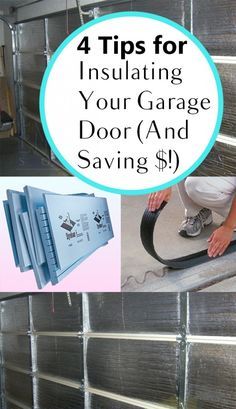 4 Tips for Insulating Your Garage Door (And Saving $!) Casa Garage, Garage Insulation, Easy Home Improvement Projects, Diy Home Decor For Apartments, Garage Atelier, Garage Door Insulation, Cool Garages, Easy Home Improvement, Safari Chic