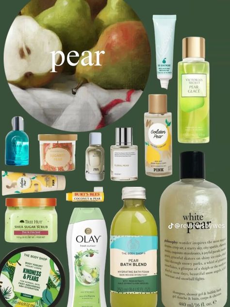 Pear Body, Fragrances Perfume Woman, Body Hygiene, Beauty Routine Tips, Shower Skin Care, Body Smells, Body Washes, Pretty Skin Care, Perfume Scents