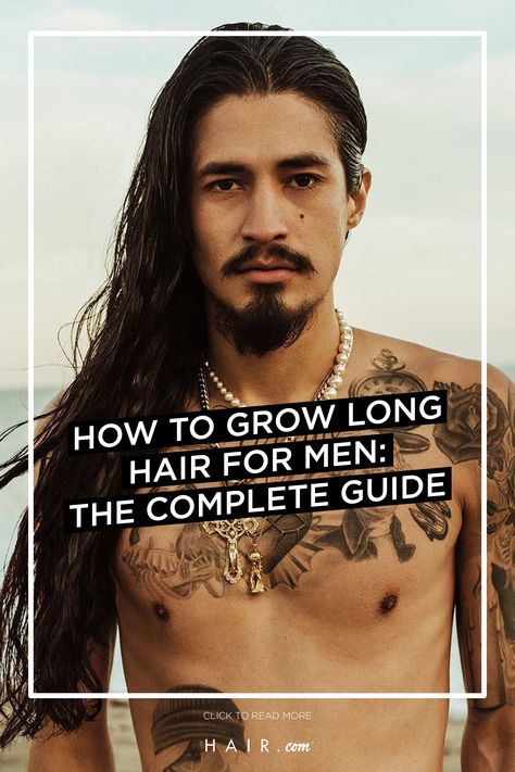 Growing Long Hair Men, Long Hair For Men, Growing Hair Men, Men Short Hairstyles, Long Hair Cuts Straight, Long Hair Men, Men's Cuts, Men Summer Fashion, Longer Hair Growth