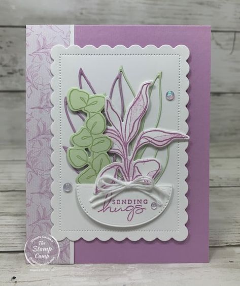 Stampin Up Splendid Day, Splendid Day Suite, Leaf Cards, Fabric Cards, Stamping Up Cards, Card Making Inspiration, Get Well Cards, Floral Cards, Stamping Up