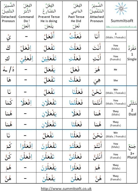 arabic Arabic Conversation, Learning Arabic For Beginners, Conjugation Chart, Arabic Verbs, Write Arabic, Arabic Sentences, Verb Conjugation, Learn Arabic Online, Arabic Worksheets