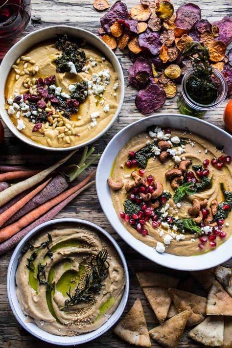 Hummus Board, Veggie Chips, Healthy Holiday Recipes, Roasted Root Vegetables, Queso Dip, Slim Fast, Half Baked, Healthy Holidays, Half Baked Harvest