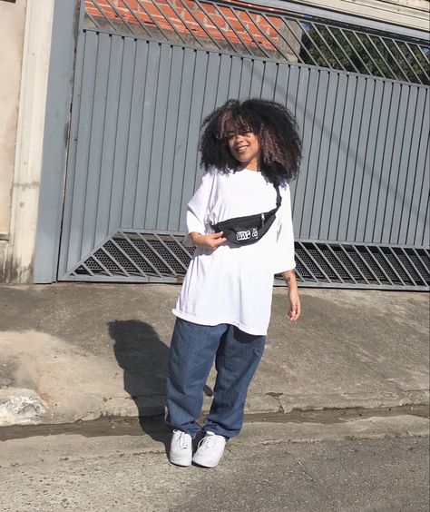 90s Vibes Aesthetic Outfits, Baggy Fits Black Women, Hip Hop Summer Outfits, 90s Street Style Hip Hop, 90s Fashion Baggy, Baggy Summer Outfits, Yk2 Outfits, Dance Class Outfit, Street Style Hip Hop