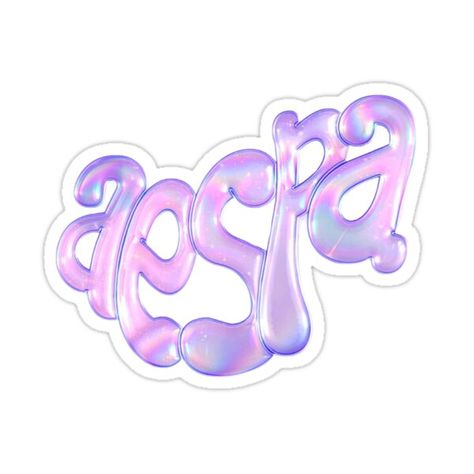 Decorate laptops, Hydro Flasks, cars and more with removable kiss-cut, vinyl decal stickers. Glossy, matte, and transparent options in various sizes. Super durable and water-resistant. Aespa Aespa Logo Png, Kpop Stickers Aesthetic, Aespa Logo, Aespa Stickers Printable, Sticker Kpop, Stickers Kpop, Kpop Sticker, Aespa Stickers, Aespa Album Covers Fanmade