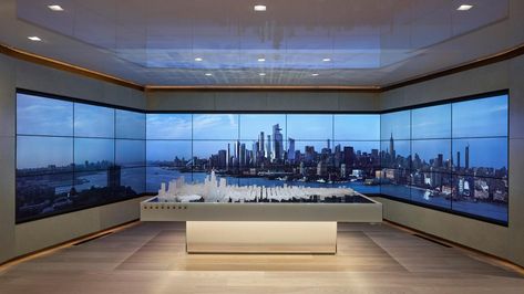 Interactive Technology, Rockwell Group, Portable Buildings, Sales Center, Hudson Yards, Experience Center, Sales Office, Exhibition Booth Design, Exhibition Booth