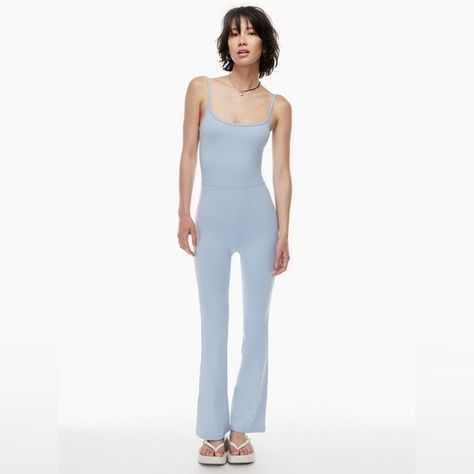 Aritzia Wilfred Free Divinity Kick Flare Jumpsuit (XS, Regular) Aritzia Jumpsuit, Overalls Flare, Olive Skirt, Wilfred Pants, Formal Jumpsuit, Flare Jumpsuit, Flare Top, Cropped Jumpsuit, Inspo Board