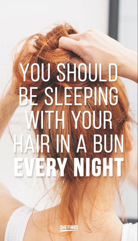 How To Wear Hair At Night, How To Wear Your Hair To Bed, Prevent Oily Skin, Hair At Night, Sleeping With Wet Hair, Hair In A Bun, Celebrity Hairstylist, Lifeless Hair, Voluminous Hair