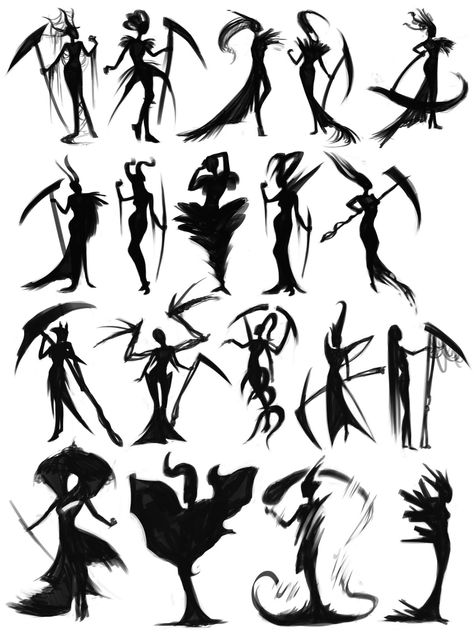 Male Artworks, Silhouette Sketch, Character Male, Sleep Deprived, Different Poses, Monster Concept Art, New Character, Concept Art Drawing, Monster Design