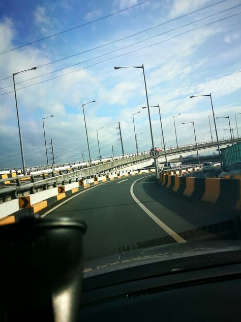 NAIA exit ramp to skyway, Philippines Road Trip Aesthetic Philippines, Skyway Philippines, Manila Aesthetic Night, Manila Aesthetic, Personal Revelation, Tagaytay, Liminal Spaces, When I Die, Manila Philippines