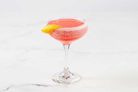 Raspberry Lemon Drop | The Cheesecake Factory Raspberry Lemon Drop Martini, Chicken Bellagio, Raspberry Lemon Drop, Cheescake Factory, Lemon Drop Drink, Lemon Drop Recipe, Crab And Artichoke Dip, Cheesecake Popsicles, Martini Recipes Vodka