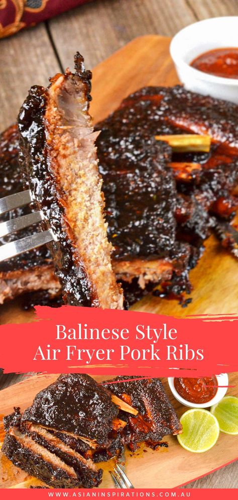 Bali Recipes, Balinese Recipes, Balinese Recipe, Balinese Food, Air Fryer Pork, Balinese Style, Indonesian Recipes, Bali Food, Pork Rib Recipes