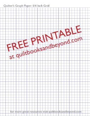 Free Printable Resource: Quilter’s Graph Paper with 1/4 inch grid Machine Quilting Designs For Beginners, Quilting Designs For Beginners, Quilt Books, Monthly Crafts, Machine Quilting Designs, Quilt Magazine, Quilting Templates, Easy Quilt Patterns, Quilt Designs