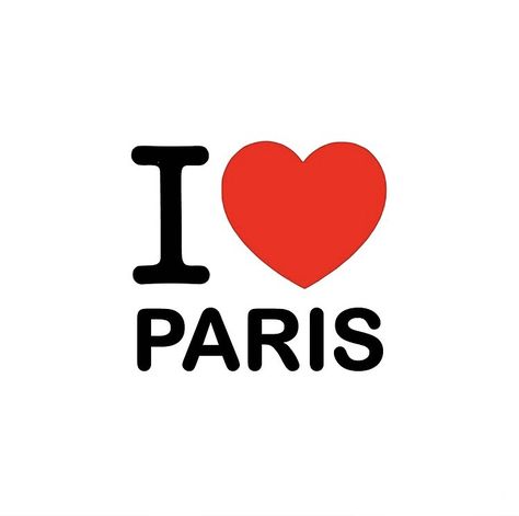 I Love Paris Tshirt, Nomi Aesthetic, I Heart Paris, Rh Decals, Paris Wallpaper, Paris Poster, Love Paris, Paris Logo, Love French