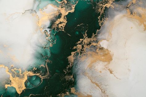 Photo marble ink abstract art from exqui... | Premium Photo #Freepik #photo #green-marble #agate #liquid-paint #liquid-marble High Quality Paper Texture, Gold Marble Wallpaper, Mosaic Wallpaper, Rose Gold Wallpaper, Marble Background, Marble Wallpaper, Winter Wallpaper, Islamic Pattern, Marble Pattern