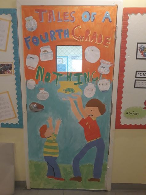 Tales of a Fourth Grade Nothing Tales Of A 4th Grade Nothing, First Week Activities, Door Decorating, 4th Grade Reading, Reading Ideas, Fourth Grade, 4th Grade, Book Characters, Great Books