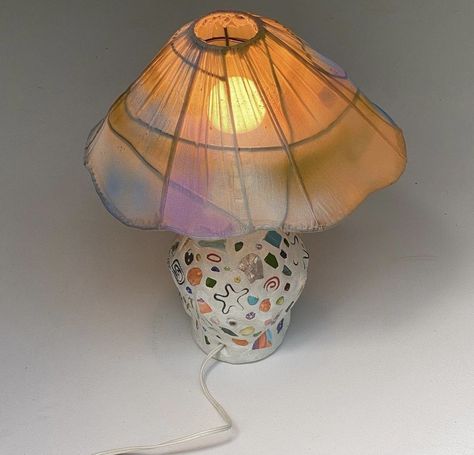 Shell Lamp, I Love Lamp, Mosaic Lamp, Cool Lamps, Interior Deco, Diy Lamp, Dream Decor, Dream House Decor, Objects Design