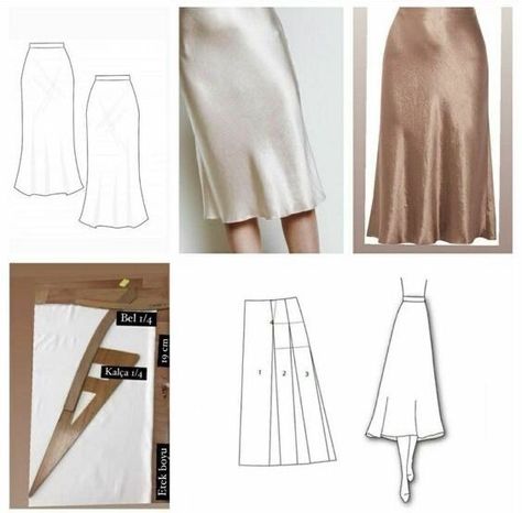 Dress Necklines, Maxi Skirt Pattern, Projek Menjahit, Clothing Pattern Design, Sewing Clothes Women, Fashion Design Patterns, Diy Clothes Design, Fashion Sewing Tutorials, Couture Sewing Techniques