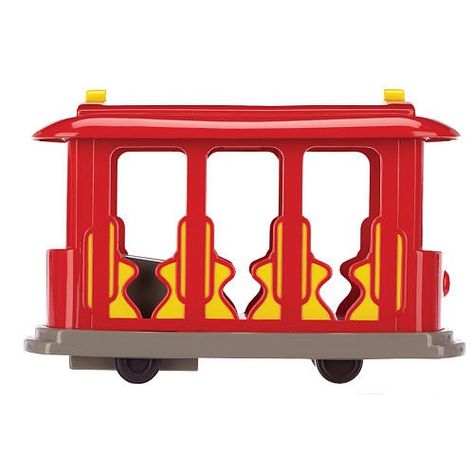 Daniel Tiger's Neighborhood Neighborhood Trolley with Daniel Tiger Figure from PBS Kids Shop Daniel Tiger Trolley, Daniel Tiger Neighborhood, Daniel Tiger Party, Daniel Tiger Birthday Party, Tiger Birthday Party, Daniel Tiger's Neighborhood, Daniel Tiger, Pbs Kids, Kids Store