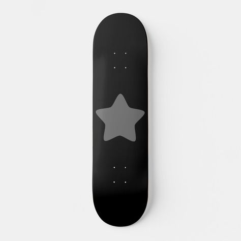 Star Skateboard Design, Skateboard Back Design, Cool Skateboards Designs, Skate Board Designs, Cool Skateboard Decks, Skateboard Decks Design, Star Skateboard, Cute Skateboards, Skateboards Design