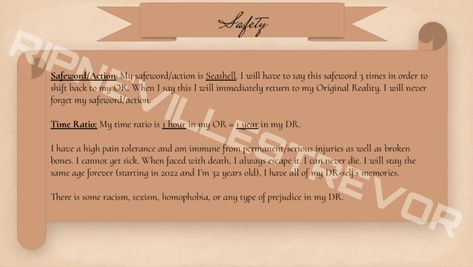 my royalty dr script ‘safety’ [DON’T STEAL] (made: 3/18/23) | page 2 | Royalty Dr, Dr Script, Royalty