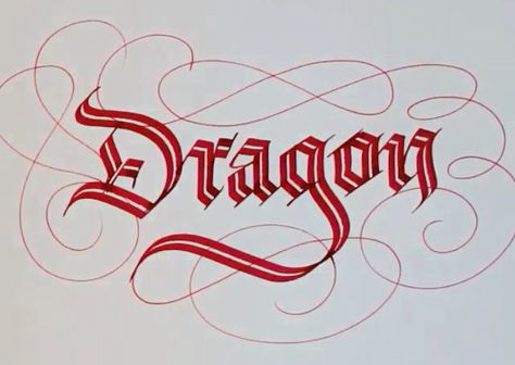 Calligraphy - Dragon Dragon Typography, Dragon Calligraphy, Franny And Zooey, Vancouver Winter, J D Salinger, 1 Million Followers, Pretty Writing, Page Photo, 3d Logo Design