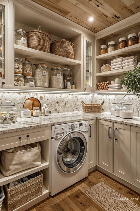 Pantry Laundry Room, Dream Laundry Room, Laundry Room Layouts, Laundry Room Renovation, Dream Life House, Laundry Room Inspiration, Laundry Room Remodel, Laundry Room Diy, Dream House Rooms