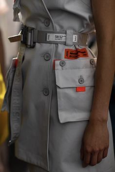 Futuristic Utility Fashion, Paris Fashion Week Runway, Functional Fashion, Heron Preston, Casual Sportswear, Fashion Week Runway, Future Fashion, Fashion Details, Paris Fashion