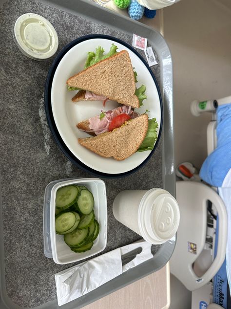 Food In Hospital Aesthetic, Hospital Food Snap, Medicine Pictures, Chicago Airport, Hospital Food, Medicine Snaps, Hospital Photography, Delivery Pictures, Mayo Clinic