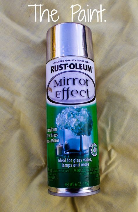 DIY Mercury Glass | With Rust-Oleum's Mirrored Effect Spray Paint Mirror Upcycle, Mirror Effect Spray Paint, Old Colonial Homes, Window Pane Decor, Window Pane Mirror, Hometalk Diy, Mercury Glass Diy, Window Crafts, Mirror Paint