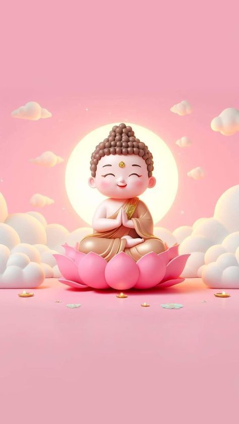 Buddha Cute Wallpaper, Cute Buddha Wallpaper, Cute Buddha, Buda Wallpaper, Buddha Wallpaper, Cute Wallpapers For Android, Buddha Doodle, Iphone Wallpaper Cat, Baby Buddha