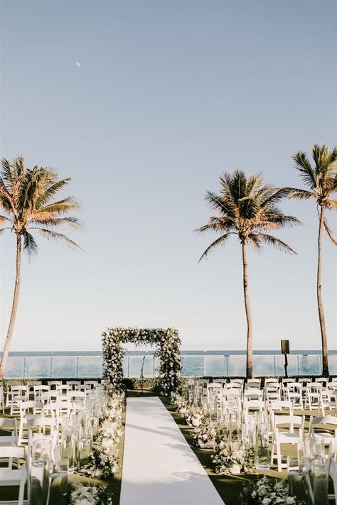 Wedding Venues White, The Breakers Palm Beach, Indoor Beach, Miami Beach Wedding, Breakers Palm Beach, Destination Wedding Caribbean, Beach Wedding White, Miami Wedding Venues, Oceanfront Wedding