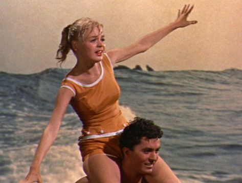 Gidget 1959, Gidget Movie, 60s Surf, James Darren, Sandra Dee, Surf Culture, Go To Movies, Vintage Surf, The Favorite