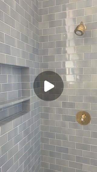 Amy Vermillion Interiors on Instagram: "💙Guest Bathroom progress! I love the ombré blue tiles and the tile installer did a fantastic job laying these out and creating flow with all of the different blues. 
Stay tuned to see the finished bathroom! 
Design: @amyvermillioninteriors 
Builder: @ruftyhomes" Blue Tiles, Blue Ombre, Guest Bathroom, Stay Tuned, Bathroom Design, Tile, On Instagram, I Love, Blue