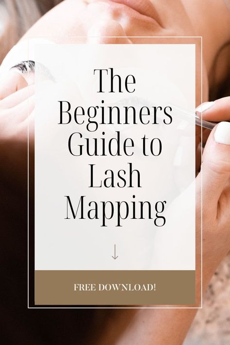 Are you new to being a lash artist? Download this free guide that will teach you everything you need to know about lash mapping! Lash maps for beginners. Become a lash tech. How to do lash extensions. Lash extension artist. Lash Maps, Lash Map, Brow Stencils, Lash Mapping, Artist Tips, Lash Tech, Free Maps, Best Lashes, Service Learning