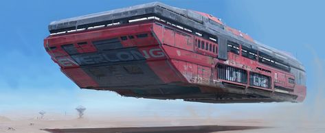 ArtStation - Everlong Cargo Ship Cargo Spaceship Concept Art, Sci Fi Cargo Ship, Spaceship Exterior, Cargo Spaceship, Lancer Rpg, Cargo Ships, Cargo Transport, Concept Draw, Cargo Ship