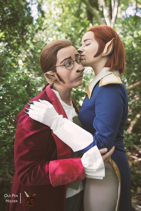 Delbert Doppler & Captain  Amelia from Treasure Planet  cosplay Treasure Planet Halloween Costume, Treasure Planet Cosplay, Disney Cosplay Ideas, Captain Amelia, Cosplay Couple, Awesome Costumes, Couples Cosplay, Couple Cosplay, Comic Con Costumes