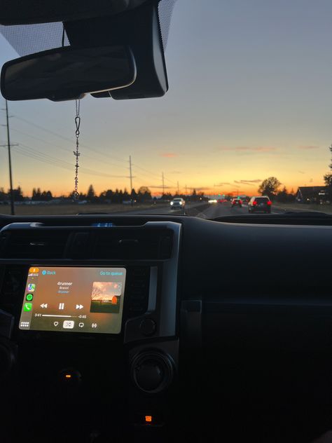 #4runner #latenightdrive #latenight #music #aesthetic #vibes #sunset #cardrive #car #drive #friends #toyota Toyota 4runner Aesthetic, 4 Runner Aesthetic, 4runner Aesthetic, Toyota Four Runner, Vision Board2025, Four Runner, Car Drive, Pretty Skies, Late Night Drives