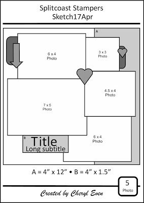 layout sketch... for 5 photos 6 Photo Scrapbook Layout, 5 Picture Scrapbook Layout, Single Page Scrapbook Layouts, 5 Photo Scrapbook Layout, 8 5 X 11 Scrapbook Layouts, Scrapbook Sketches 12x12, Scrapbook Studio, 12x12 Scrapbook Layouts, Scrapbook Pictures