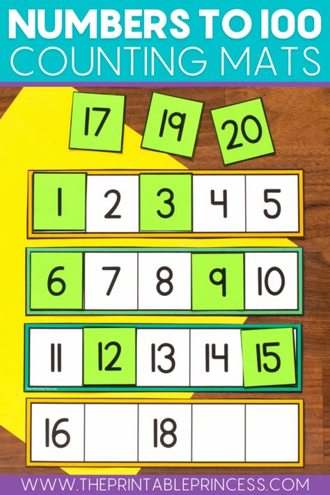 The Number Game, Numbers To 100, Building Number Sense, Plastic Party Cups, Learn Numbers, Teen Numbers, Teaching Numbers, Work On Writing, Calendar Time