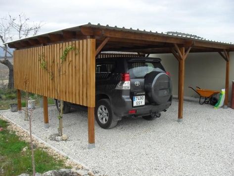 Wooden Carports, Diy Carport, Carport Sheds, Carport Plans, Pergola Carport, Car Shelter, Car Port, Carport Garage, Carport Designs