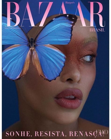 Cover of Harper's Bazaar Brazil , April 2020 (ID:56011)| Magazines | The FMD #lovefmd Samile Bermannelli, Harpers Bazaar Covers, Commercial Modeling, Magazine Cover Ideas, Emma Brooks, Magazine Wall, Bazaar Magazine, Harpers Bazaar Magazine, Vogue Magazine Covers