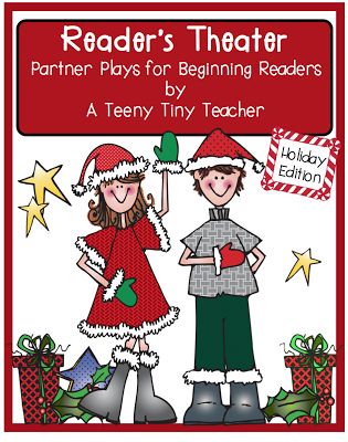 Reader's Theater {Holiday Edition} - A Teeny Tiny Teacher Read To Someone, Readers Theatre, Readers Theater Scripts, Reader's Theater, Picture Clues, Christmas Lesson, Partner Reading, Christmas Teaching, Readers Theater