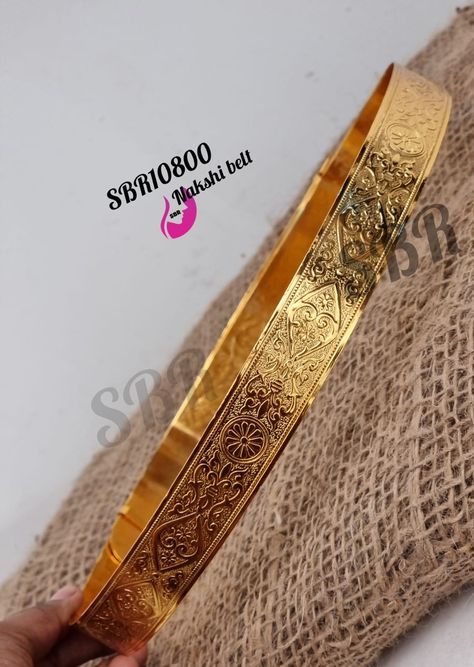 Bridal Waist Belt Indian, Gold Belt Jewellery, Gold Kamarband, Vadanam Designs Gold, Vaddanam Designs Gold Indian, Gold Kada Design For Women, Gold Vaddanam, Hip Belts, Vaddanam Designs