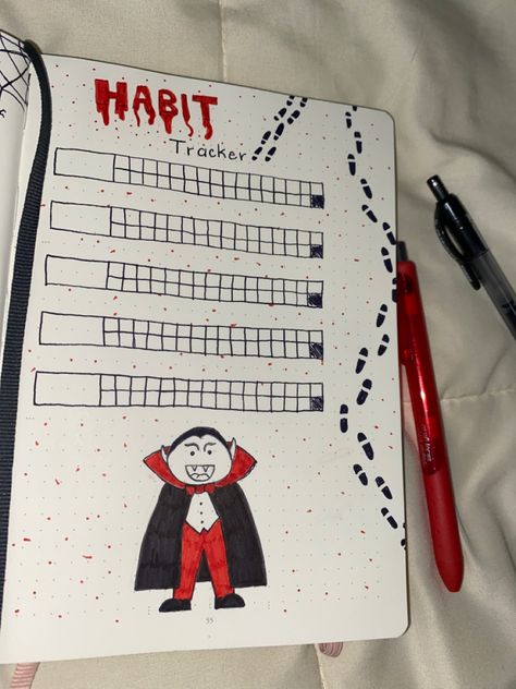 October Habit Tracker, Halloween Bullet Journal, Bullet Journal Halloween, Bullet Journal Habit Tracker, Journal Habit Tracker, Tracker Bullet Journal, Habit Tracker Bullet Journal, Beautiful Horse, Habit Tracker