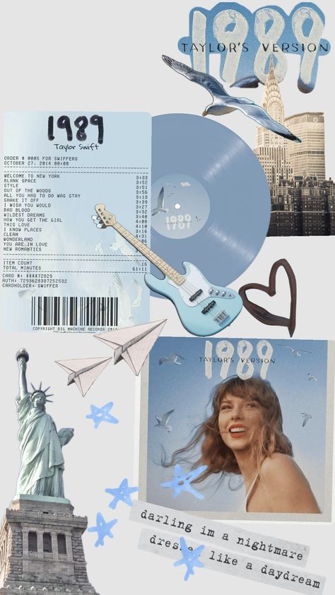 Saw inspo somewhere, so credit to them! #1989tv #1989 #1989taylorsversion #erastour #theerastour #eras #taylor #taylorswift #newyork #blueaesthetic #wallpaper #seagulls Seagull Aesthetic, I Wish You Would, Out Of The Woods, Taylor Swift 1989, New Romantics, Bad Blood, I Feel Pretty, Shake It Off, Blue Aesthetic